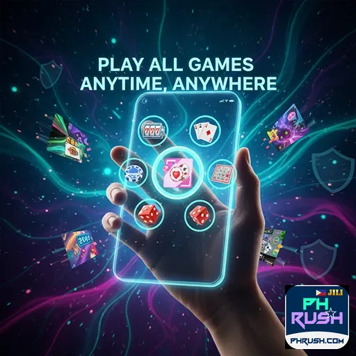 User playing on the lightweight Filipino casino app - phrush